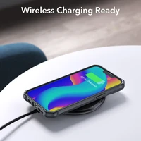 ESR Air Armor viedtālruņa apvalks iPhone 14 Plus - skaidrs melns