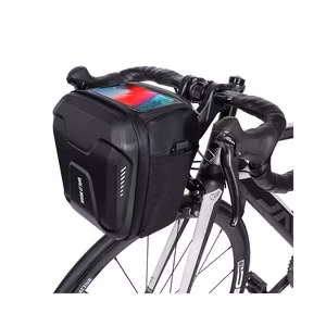 WILDMAN ceļojumu soma velosipēda stūrei ar rāvējslēdzēju WILDMAN GS9 3L melns