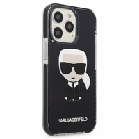 Karl Lagerfeld Iconik Karl apvalks iPhone 13 Pro / iPhone 13 - melns