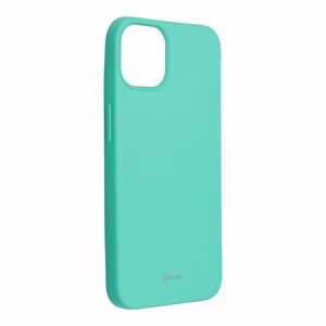 ROAR viedtālruņa apvalks COLORFUL JELLY priekš iPhone 13 mentola zaļais