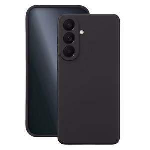 Matētais TPU apvalks Samsung Galaxy S26 melns