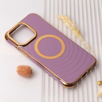 Circle Glam Magnētiskais viedtālruņa apvalks iPhone 13 Pro 6,1" violets