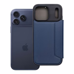 Flip case for iPhone 17 PRO MAX Razor Book blue