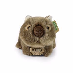 Rappa videi draudzīga reālistiska plīša rotaļlieta – vombats, 20 cm