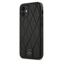 Mercedes Wave Line apvalks iPhone 12 mini - melns