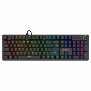 SAVIO STYX Mechanical Keyboard Outemu Red, Hot Swap, RGB
