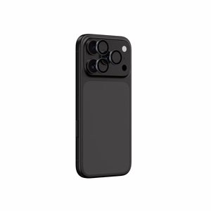 AmazingThing Lens стекло для iPhone 17 Pro / Pro Max с серой алюминиевой рамкой