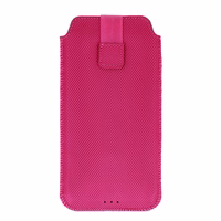 HIT Pouch Case (XL izmērs) Iphone 15/15 Pro/Iphone 16/16 Pro/Samsung S24/S24 Plus/S25/S25 Plus/A53/A55 5G dizains 2 rozā