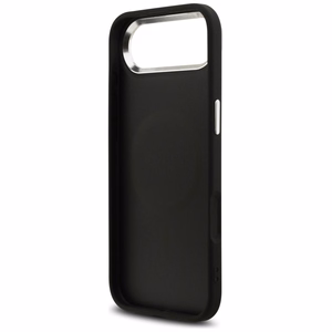 Guess Mirdzošs Trīsstūra Logotips Magnētiskais viedtālruņa apvalks iPhone 17 Air - melns