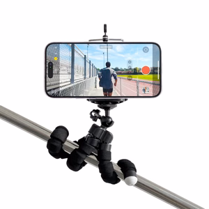 Elastīgs statīvs telefonam un selfiju kamerai