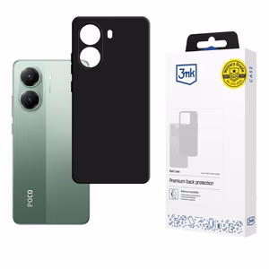 3mk Matēts viedtālruņa apvalks Xiaomi Poco X7 Pro - matēts melns
