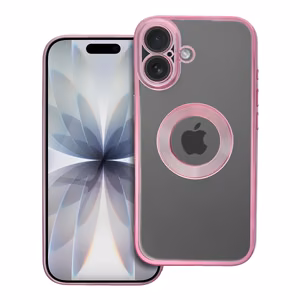 Viedtālruņa apvalks GLAM IPHONE 17 rozā