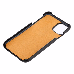 Crong Neat Cover vāciņš ierīcei iPhone 11 Pro, ar karšu kabatiņām, melns