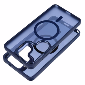 Maciņš priekš Samsung S26 ULTRA Forcell F-Protect Shadow Stand Premium saderīgs ar MagSafe tumši zils