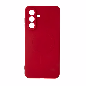 Simple Color Mag maciņš for Samsung Galaxy A56 5G sarkans