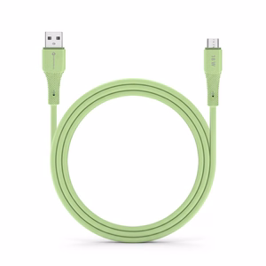 Kabelis FORCELL F-ENERGY C351 USB A uz Micro USB QC3.0 2,4A 18W Gradient 1 m zaļš (m)
