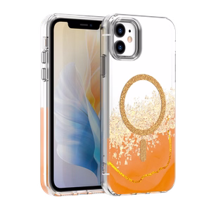 Epoxy Mag maciņš iPhone 11 oranžs