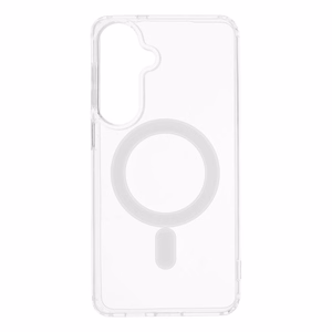 CLEAR MAG COVER (MID) apvalks saderīgs ar MagSafe priekš SAMSUNG S26 Plus caurspīdīgs