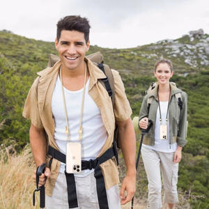 Tech-Protect FlexAir Chain MagSafe apvalks iPhone 16 Pro Max - caurspīdīgs + 2 siksniņas (melna un taupe)