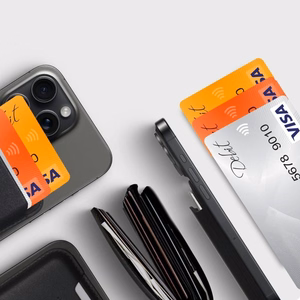 TECH-PROTECT MAGWALLET MAGSAFE UNIVERSAL MAGNĒTISKS KARŠU TURĒTĀJS oranžs