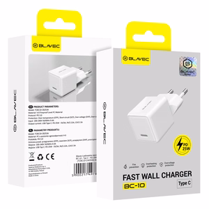 Blavec Wall charger BC-10 - Type C - PD 25W 3A (TCBC10-CW253A) white