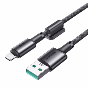 Joyroom S-A50 Unlimited Series 3A USB-A - Lightning Cable with Magnetic Organizer 1.2m - Gray