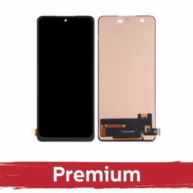 LCD Displejs Saderīgs ar Xiaomi Redmi Note 11 Pro (4G) / Note 11 Pro (5G) / Poco X4 Pro 5G Melns OEM