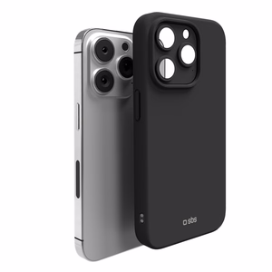 SBS Full Active viedtālruņa apvalks D3O iPhone 15 Pro - melns