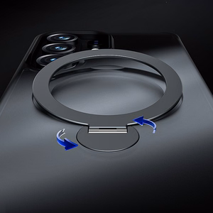 Benks Magnētiskais miglas futrālis ar statīvu (A050) priekš Samsung Galaxy S26 Ultra black