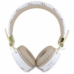 Guess Bluetooth ENC GUBH70E4PTMH uz ausīm austiņas baltas 4G trīsstūra apaļās formas