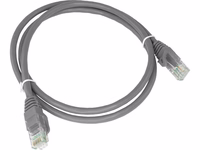 Alantec KKU5SZA0.25 networking cable pelēks 0.25 m Cat5e U/UTP (UTP)