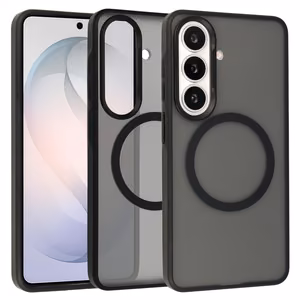 Liavec Soft Maciņš Metal Frame for Samsung Galaxy S26 Plus melns