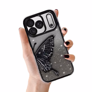 Tel Protect Butterfly Water чехол для Iphone 17 Pro Max чёрный