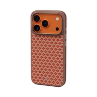 Benks Magnetic Armor Pro Armor Grid Kevlar Case Metal Frame 600D (YB70) priekš Iphone 17 Pro Max orange