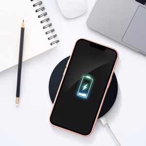 Karteņu viedtālruņa apvalks IPHONE 15 Pro rozā