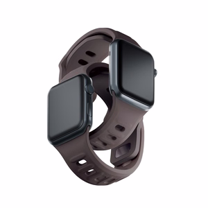 3mk silikona siksniņa Apple Watch, 38/40/41/42 mm, Taupe, mazais izmērs