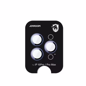 Joyroom JR-MFY0253 Aizsargstikls iPhone 15 Pro/15 Pro Max lēcām - zila