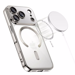 Tech-Protect MagFlex MagSafe Чехол для iPhone 17 Pro Max - прозрачный серебристый