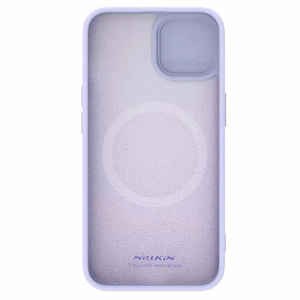 Nillkin CamShield Silky Silicone Case for Iphone 15 Plus purple