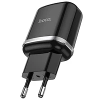 Tālruņa lādētājs Hoco USB A QC3.0 3A 18W N3 melns