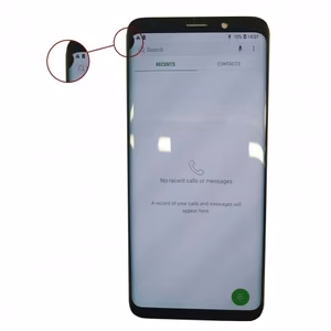 LCD displejs saderīgs ar Samsung G960 S9 melns (Atjaunots: Telemax) (Ar defektiem 212)