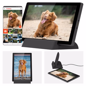 Kruger&Matz FRAMEO Wi-Fi 10,1 collas digitālais foto rāmis ar iebūvētu akumulatoru