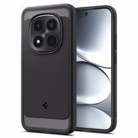 Spigen Rugged Armor korpuss priekš Xiaomi Redmi Note 15 Pro 5G - melns