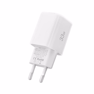 Tech-Protect NCM33W 2 portu PD33W/QC3.0 sienas lādētājs - balts