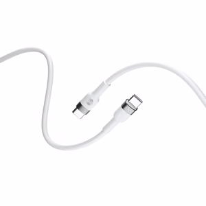 Forever Flexible cable USB-C - USB-C 2.0 m 60W white