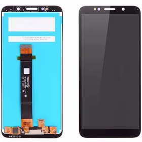 LCD screen Huawei Y5p 2020/Honor 9S ar touch screen Melns HQ