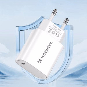 Wozinsky WGWCCW 20W USB-C сетевое зарядное устройство - белое