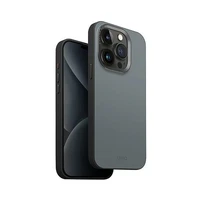 Uniq Lyden DS iPhone 15 Pro 6.1" Magclick uzlādes viedtālruņa apvalks – zils-melns/izbalējis zils-melns