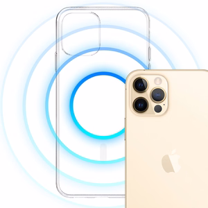 3mk caurspīdīgs magnētiskais viedtālruņa apvalks Apple iPhone 12 Pro Max