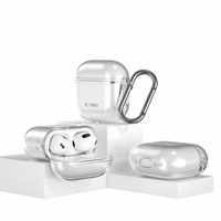 Tech-Protect FLEXAir apvalks Apple AirPods 4 - caurspīdīgs